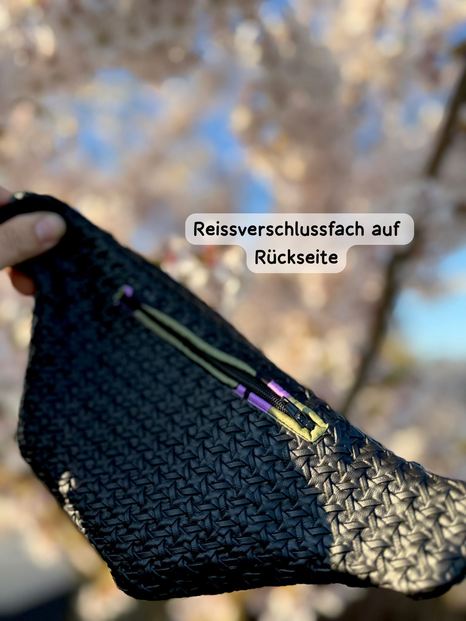 Crossbody | black braid