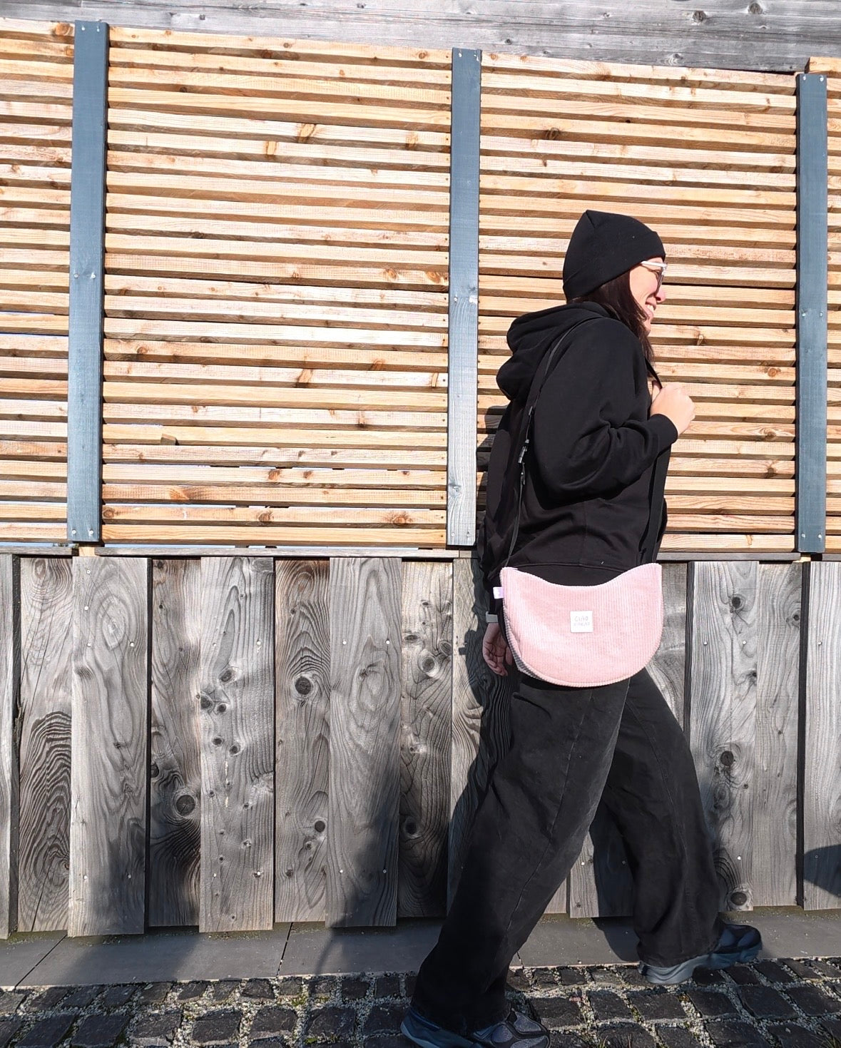 Banana Bag small | rose beige