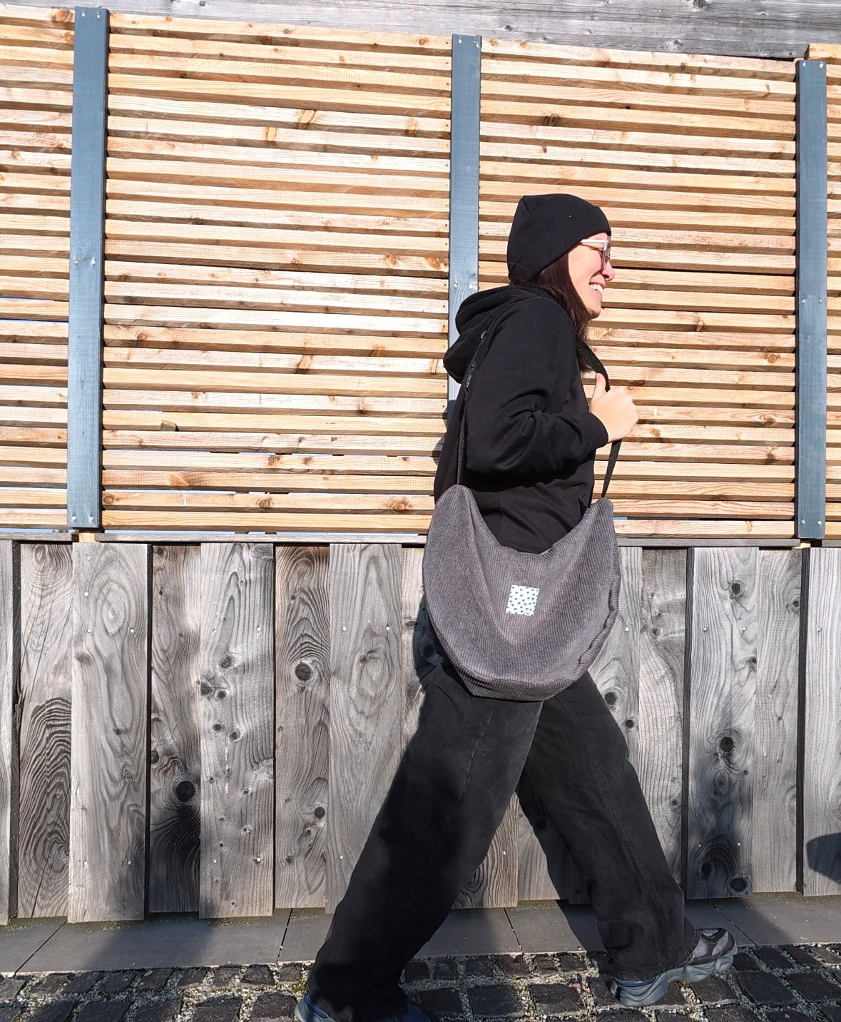 Banana Bag maxi | cord grey