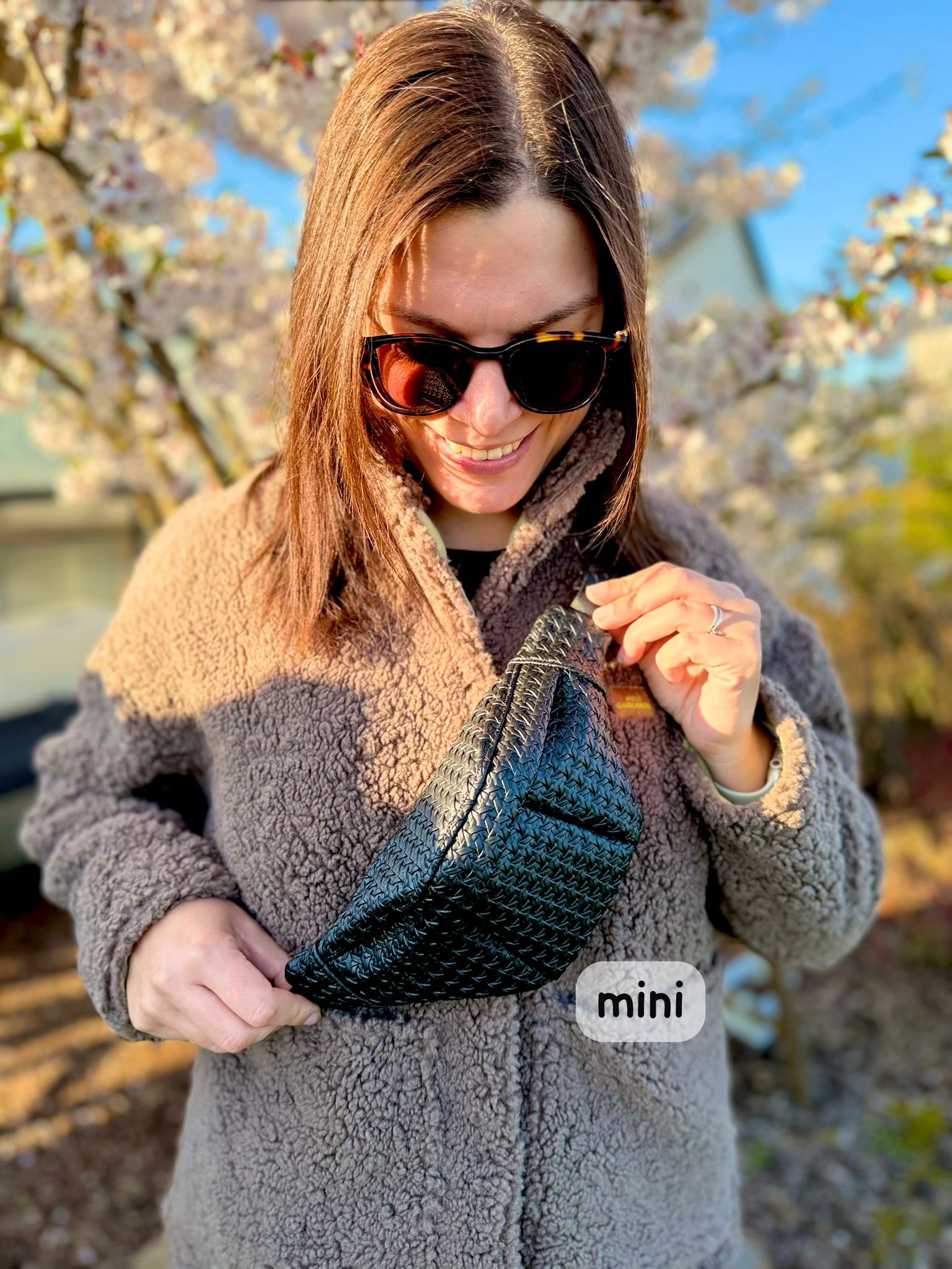 Crossbody | black braid