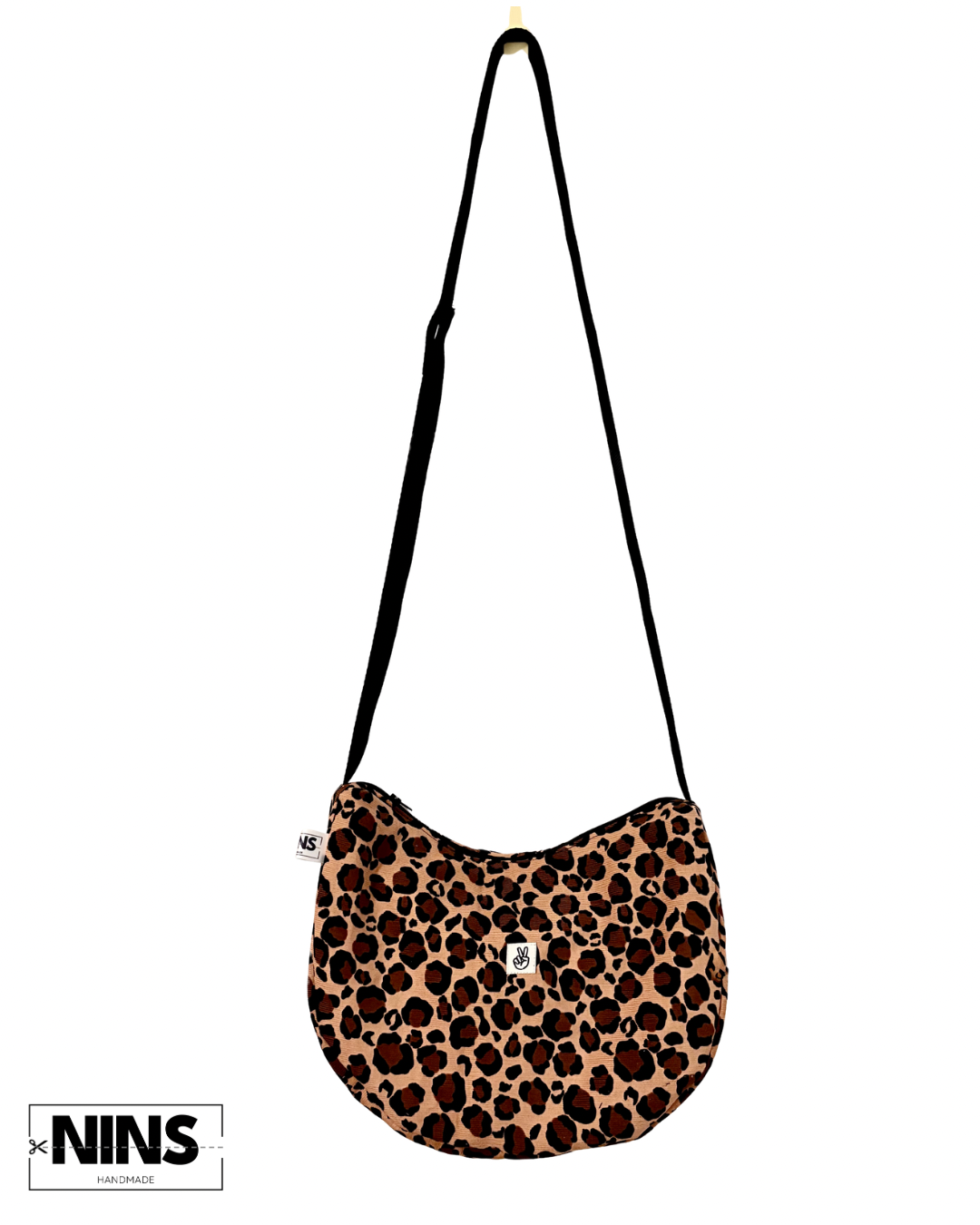 Banana Bag small | leo orange/brown Peace