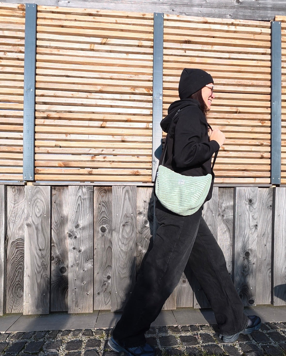 Banana Bag small | grün cord