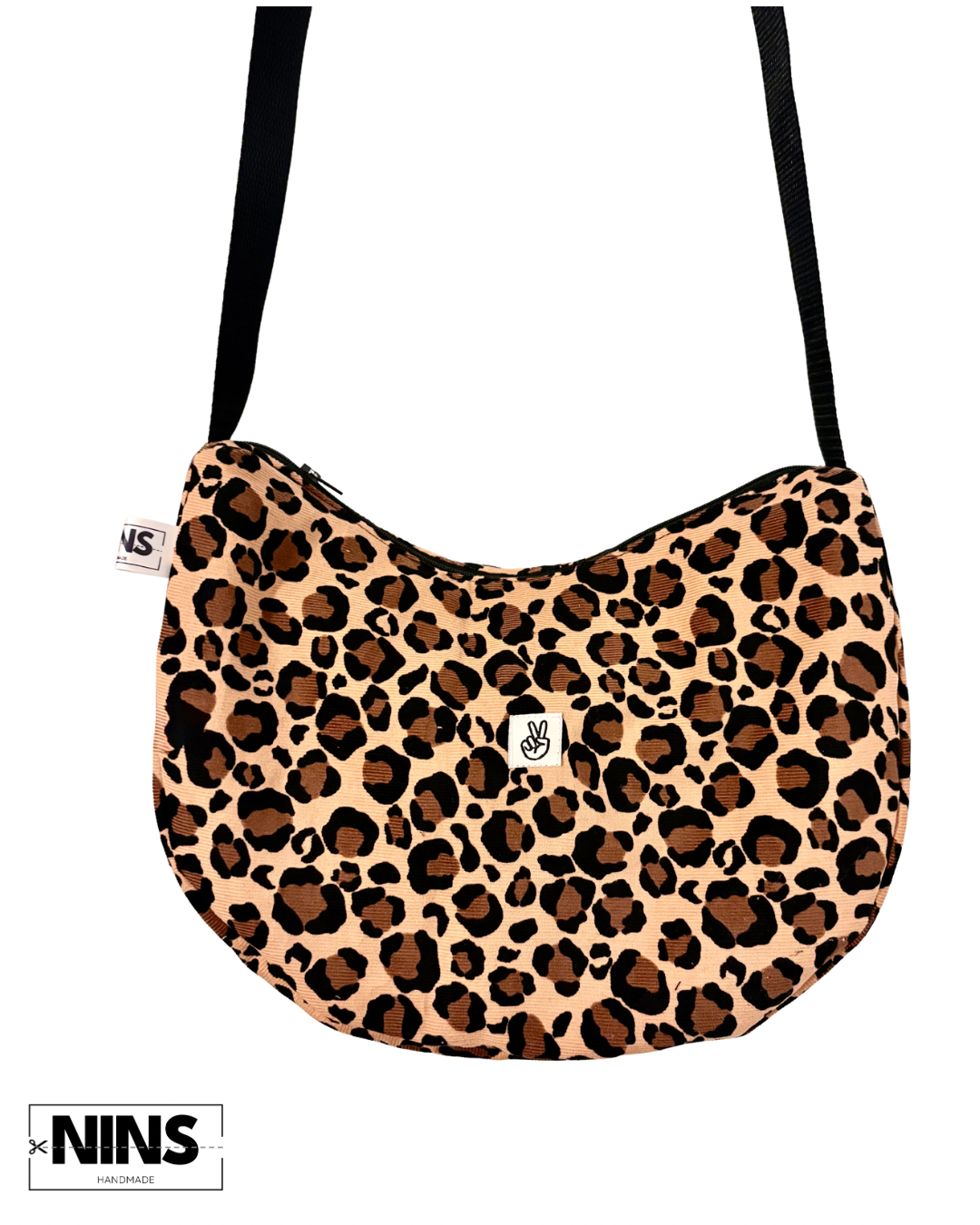 Banana Bag small | leo orange/brown Peace