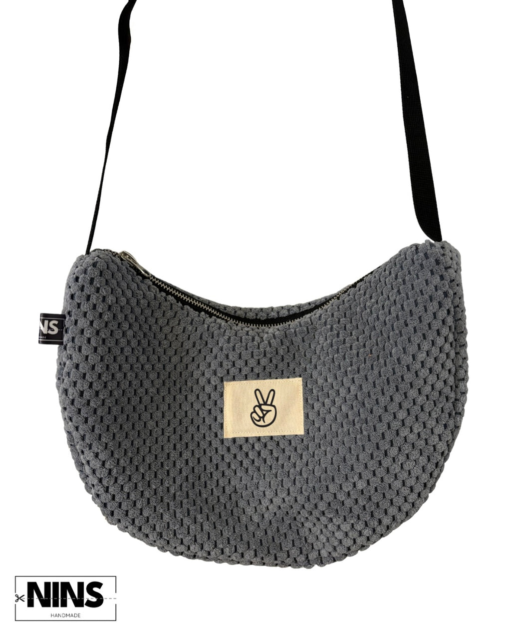 Banana Bag small | stahlgrau