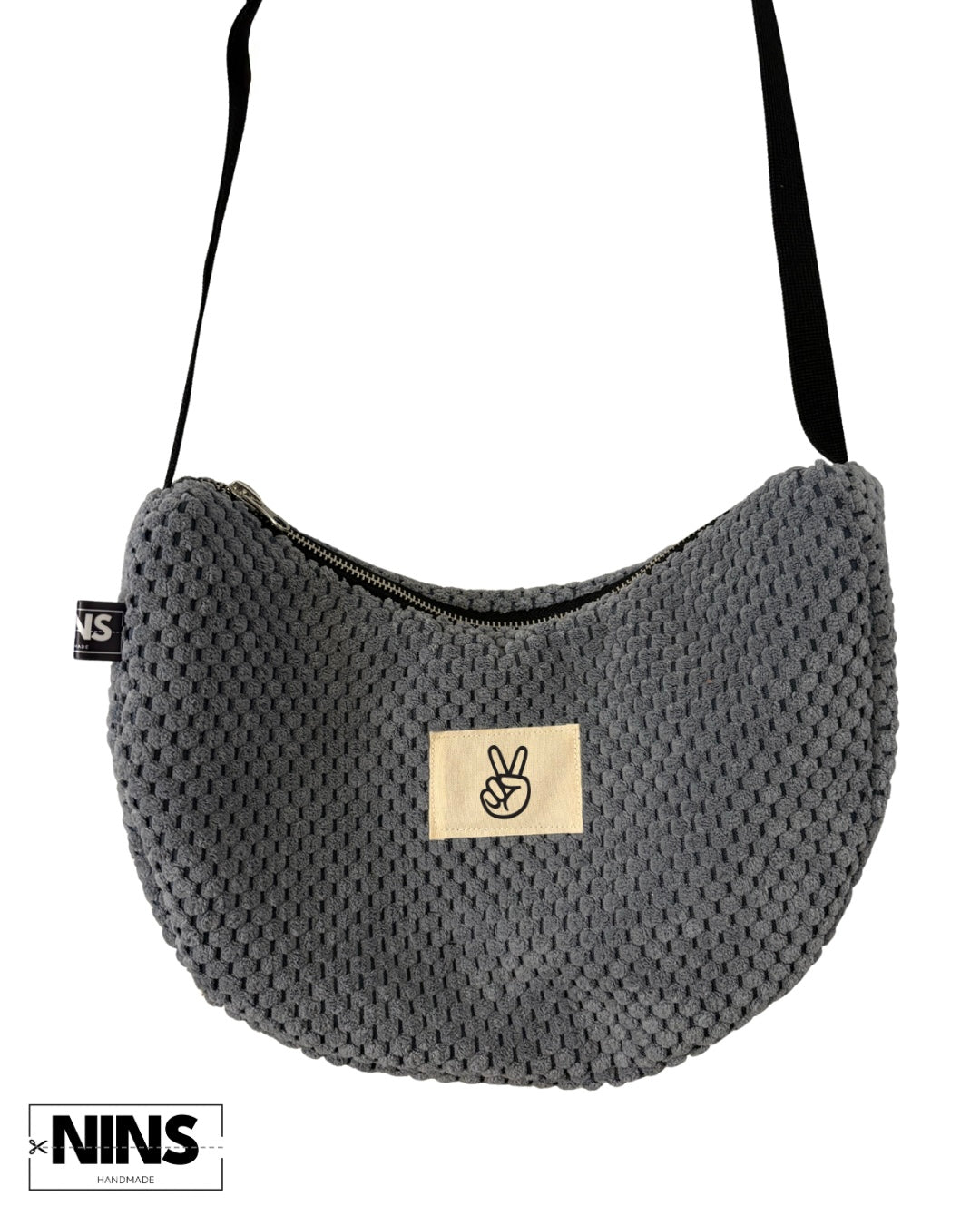 Banana Bag small | stahlgrau