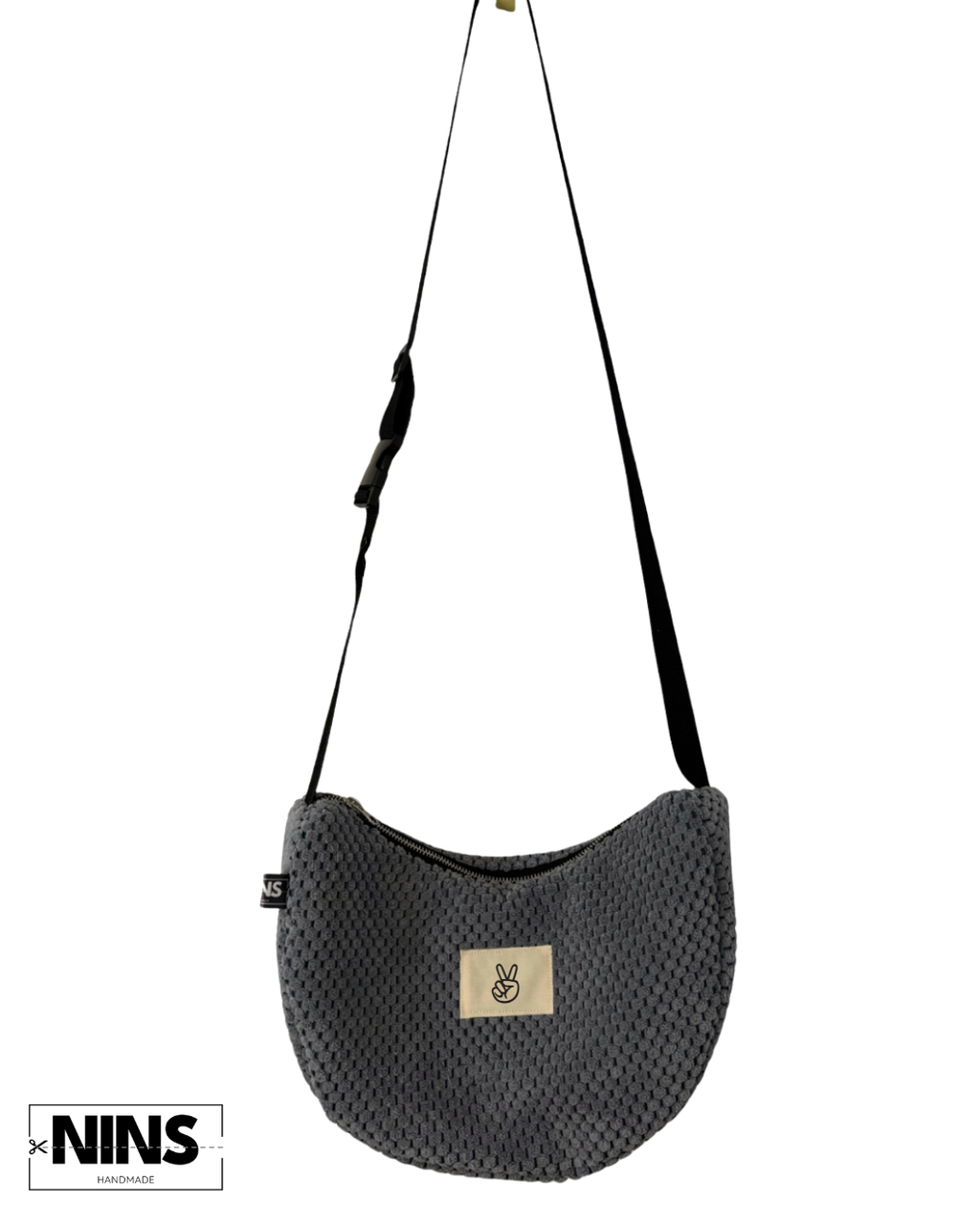 Banana Bag small | stahlgrau