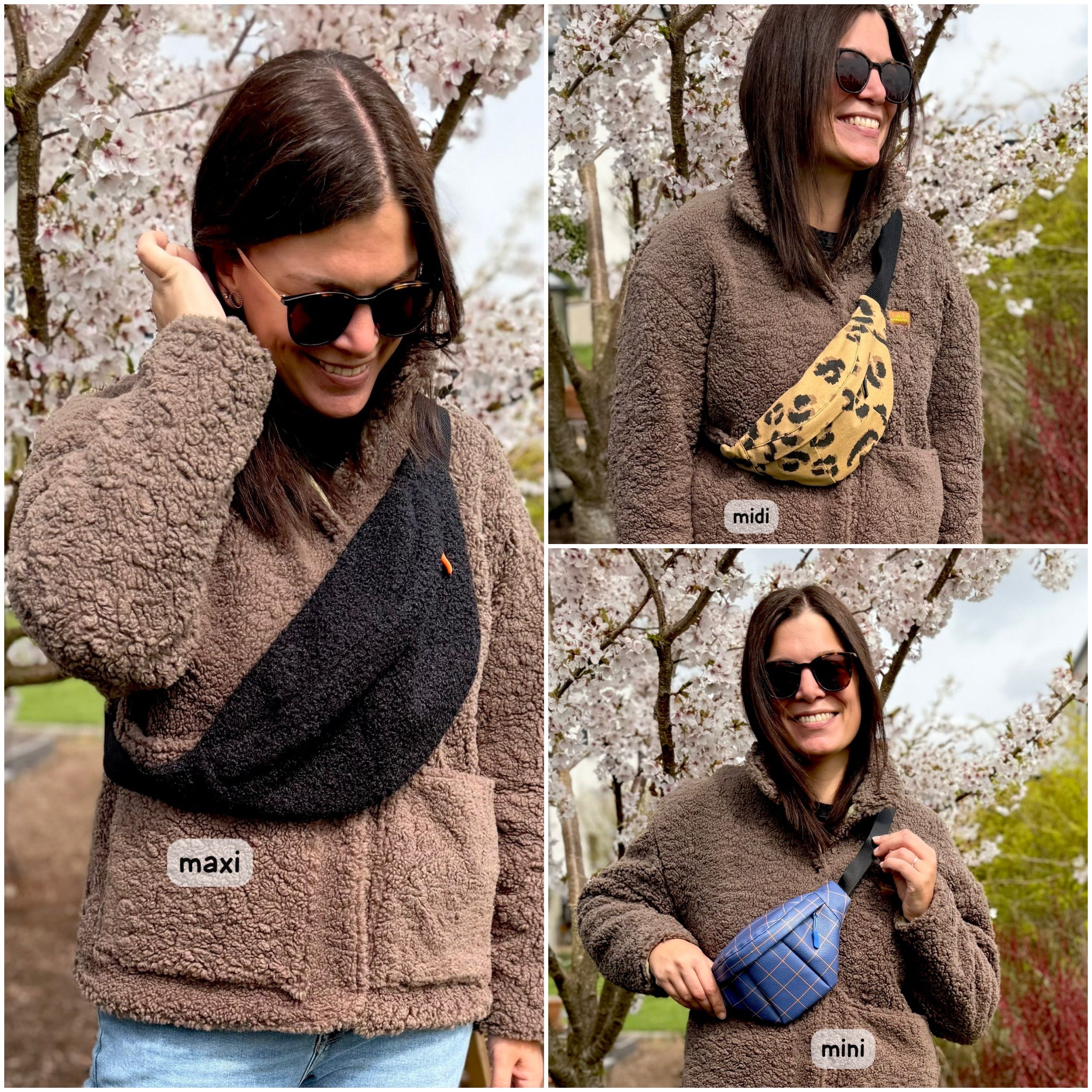 Crossbody | rose samt