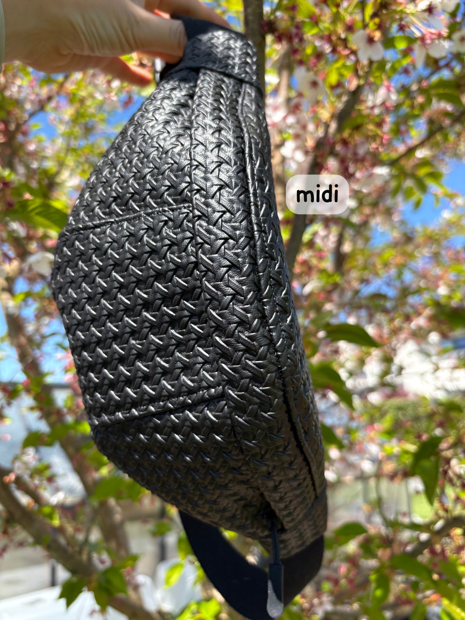 Crossbody | black braid