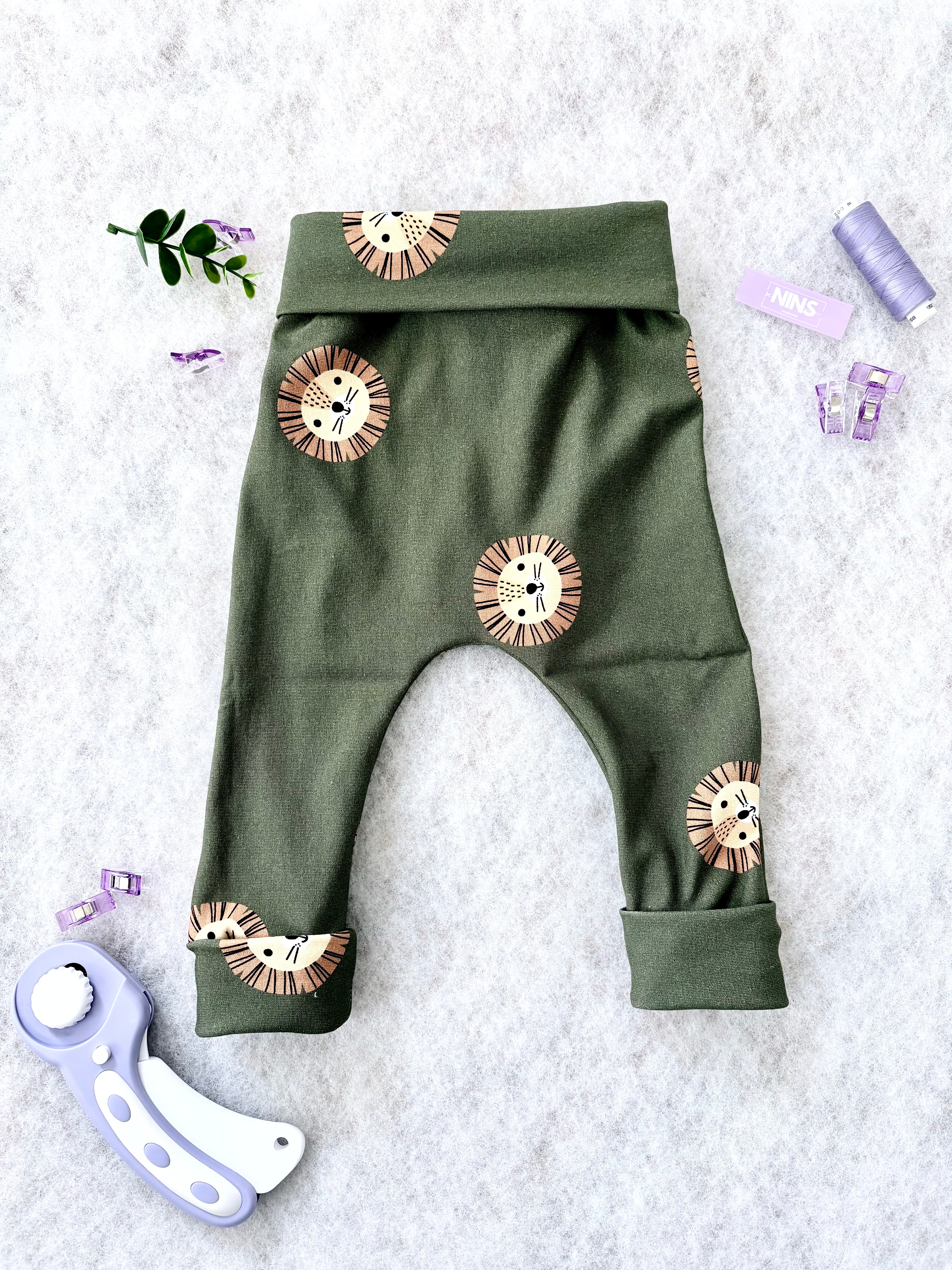 Pumphose | Löwe grün