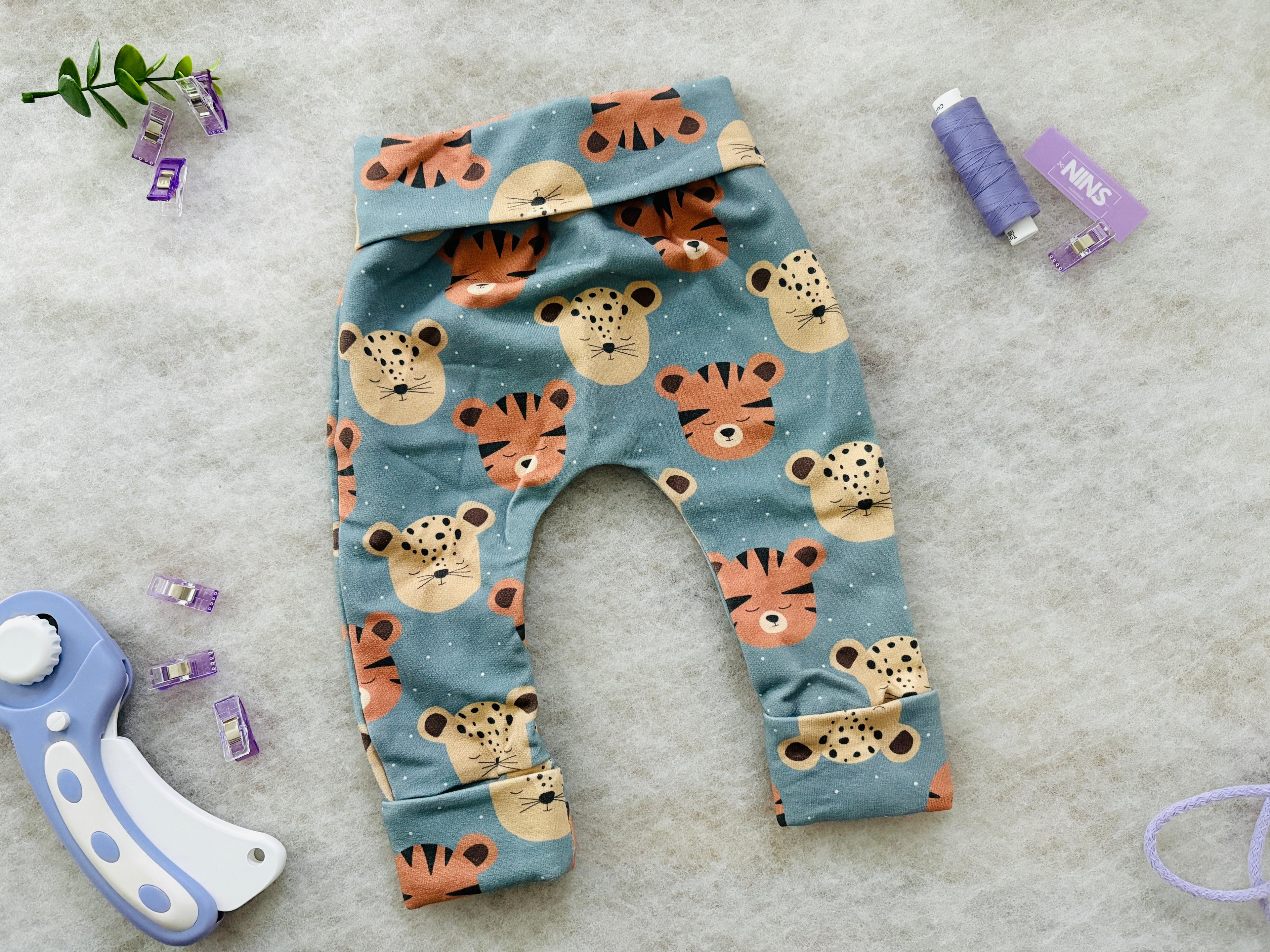 Pumphose | 3-12 Monate | Tiger