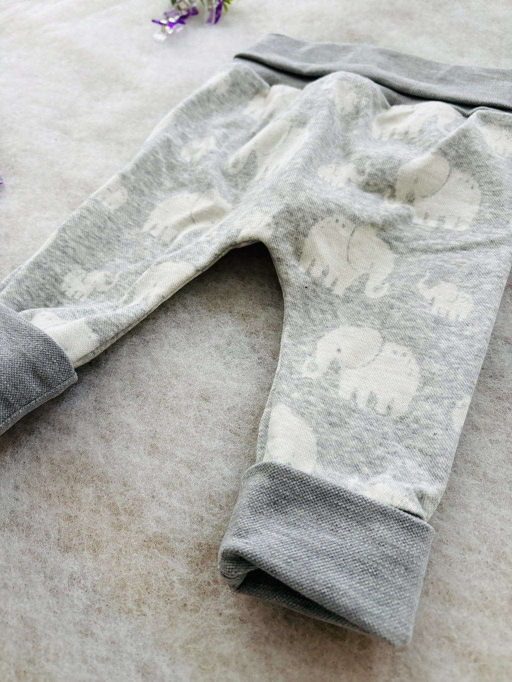 Pumphose | 3-12 Monate | Elefant grau